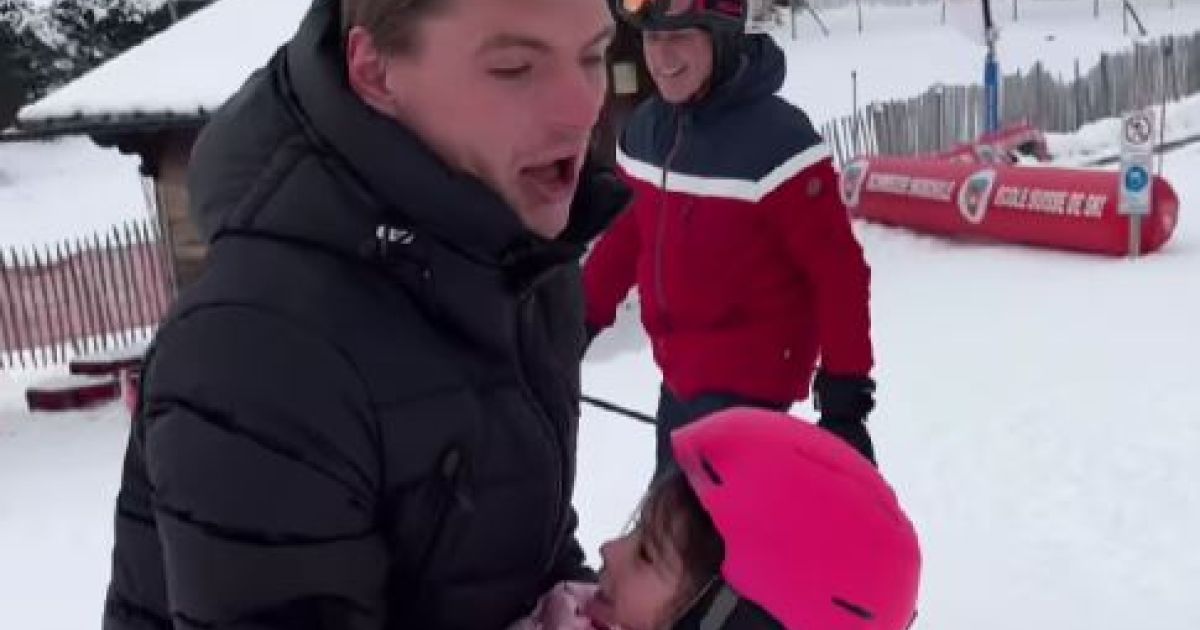 Verstappen En Kelly Piquet S Dochter Penelope Stelen De Show In Video