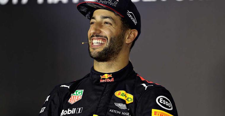 Ricciardo: Ik verleng bij Red Bull als ze in 2018 kunnen winnen