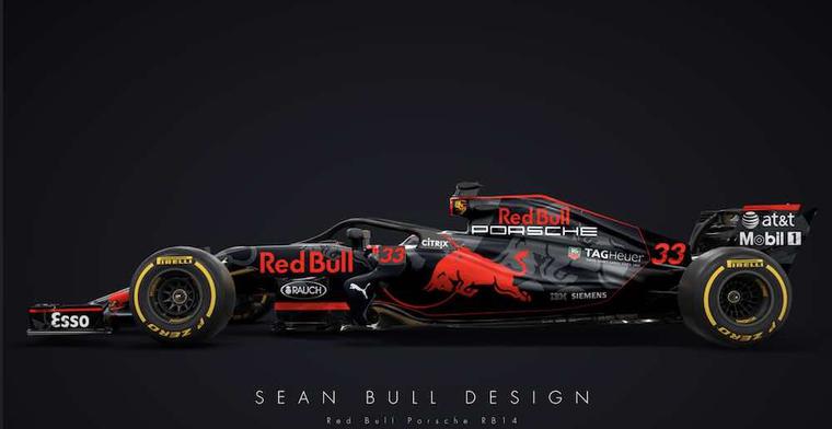 Wordt Red Bull Racing vanaf 2021 Porsche F1?