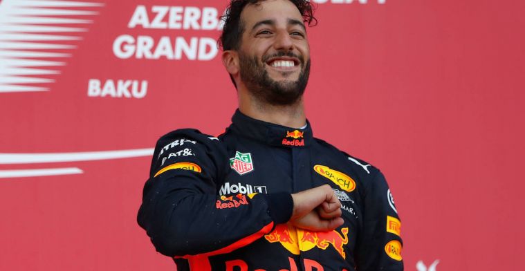 Croft: 'Ricciardo kan bij Red Bull geen wereldkampioen worden' 