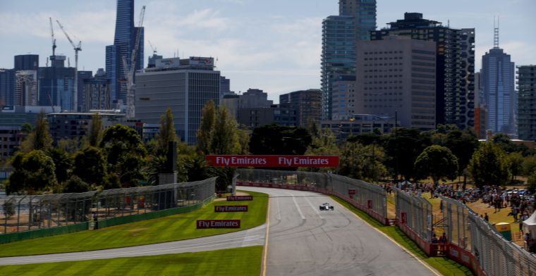 Overzicht: Dit is de (voorlopige) startopstelling van de Grand Prix van Australië