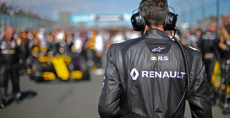 Renault heeft plan om voorsprong van Mercedes motor tegen te gaan