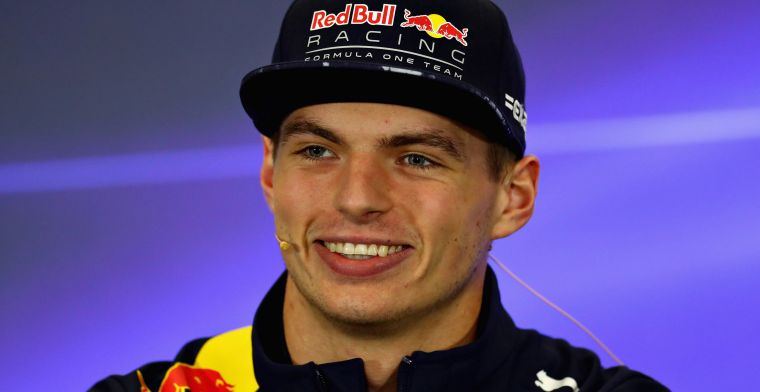 Max Verstappen in FIA persconferentie voor GP China