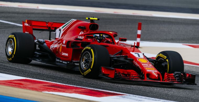 Dit ging er mis tijdens de pitstop van Kimi Raikkonen in Bahrein