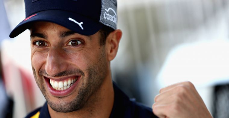 Ricciardo: Ik maak me totaal geen zorgen om nieuw talent