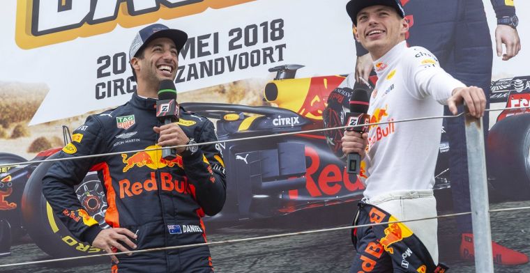 Verstappen: Ricciardo heeft geen minpunten