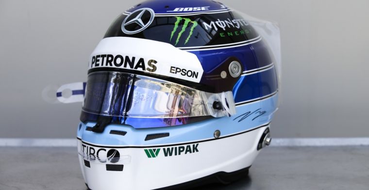 Bottas scheurt in Monaco met helmdesign van Mika Häkkinen