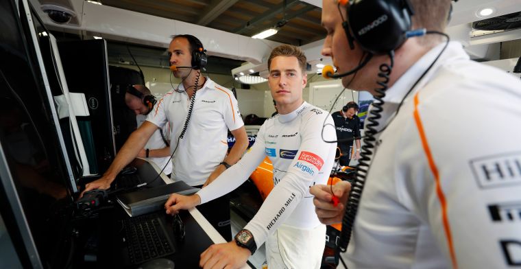 Wordt Vandoorne gebruikt als tweede rijder bij McLaren?