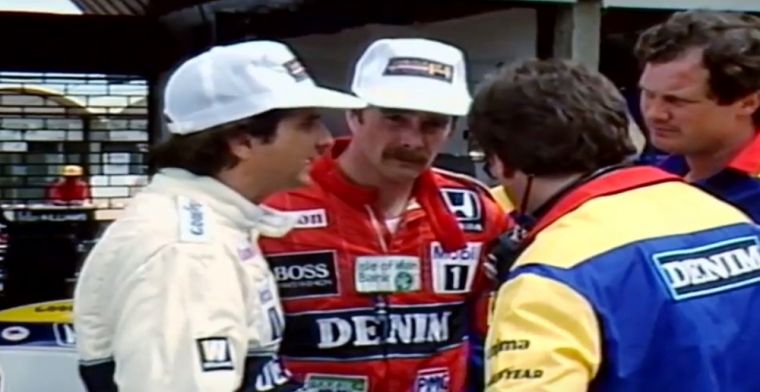 Historische rivaliteit: Nigel Mansell en Nelson Piquet