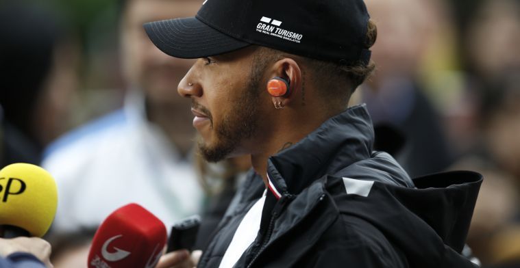 Heel slim van Hamilton om Vettel niet na te trappen