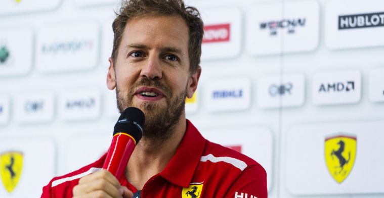 Vettel zal zich nooit laten beïnvloeden door de Formule 1