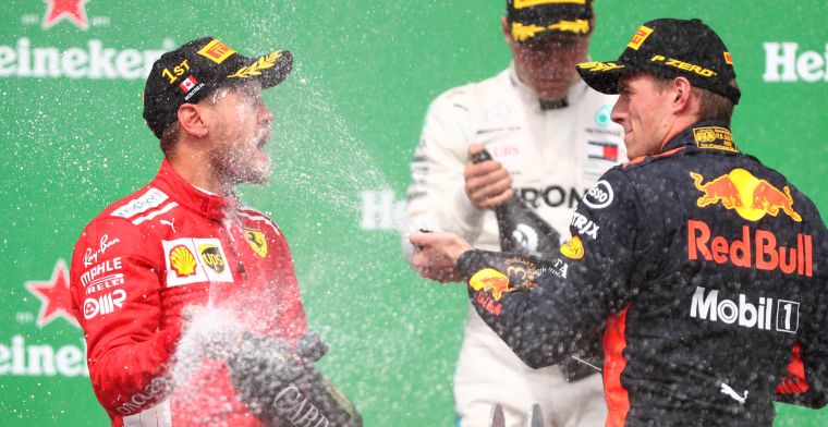 Ricciardo: ''Max Verstappen is beter dan Sebastian Vettel''