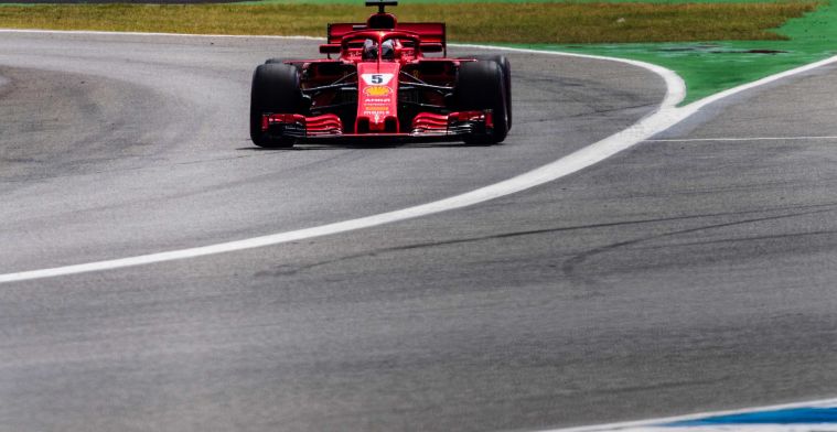 Vettel baalt enorm van blunder tijdens de Grand Prix van Duitsland