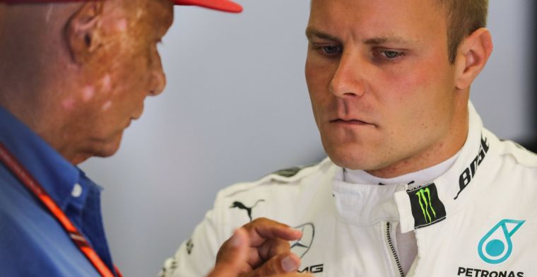 Bottas: “Niet bewust van mogelijke penalty Hamilton tijdens slotfase Duitse GP”