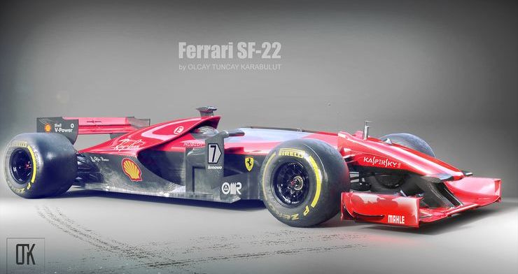 F1-wagens van de toekomst…? 