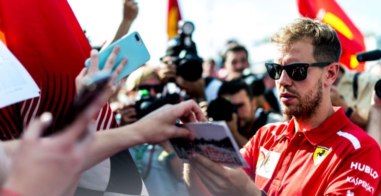 ''Vettel weet dat hij de moeilijke momenten niet meer kan controleren''