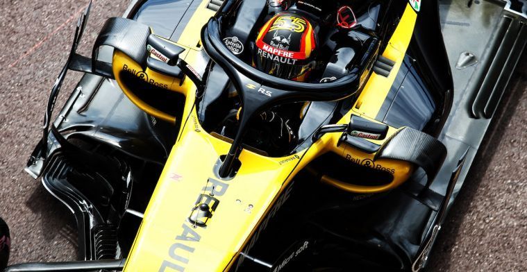 Renault-coureur Carlos Sainz ging los op TT-Circuit Assen