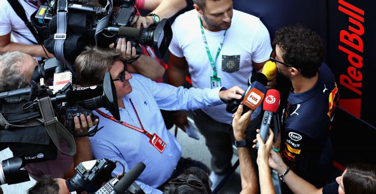 Ricciardo: ''Ik had eigenlijk verwacht dat de race voorbij zou zijn''