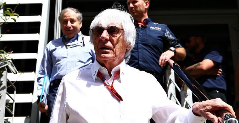 Ecclestone: Max Verstappen kan voorlopig niet naar Mercedes of Ferrari