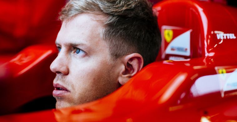 Sebastian Vettel: Het is niet ideaal, maar het gevoel met de wagen is goed
