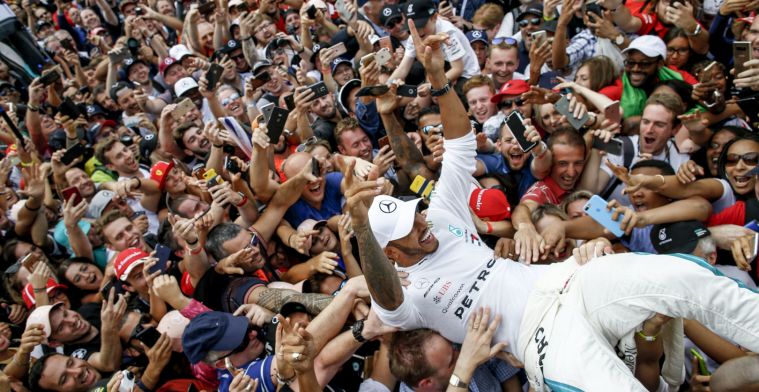 Lewis Hamilton: Ik heb de meest knappe koppen in mijn team zitten