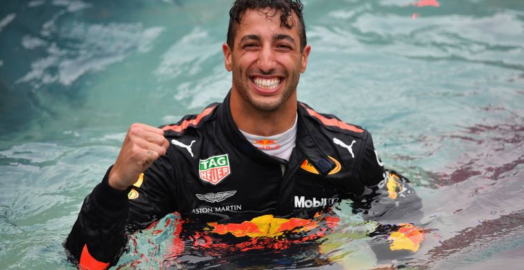 Ricciardo reisde naar de GP van Monaco met ‘zware bagage’