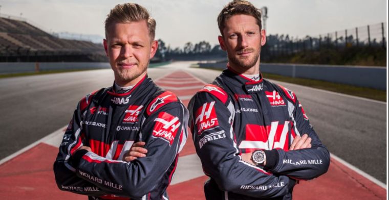 OFFICIEEL: Grosjean en Magnussen rijden ook in 2019 voor Haas
