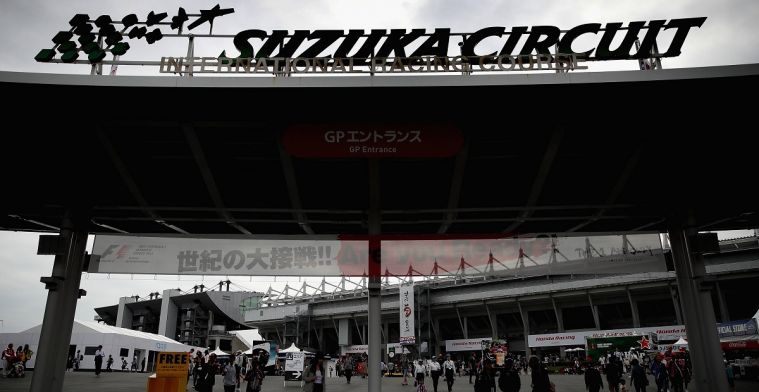 Formule 1-weekend Japan in gevaar: 'Nieuwe super tyfoon op komst'