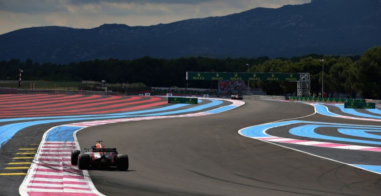 Paul Ricard zoekt naar verlenging op F1-kalender