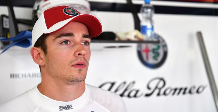 Charles Leclerc: 'Het wordt een moeilijk weekend vanwege overlijden Bianchi'