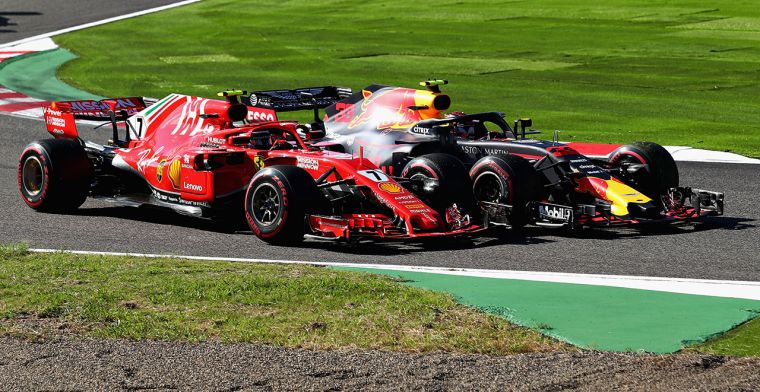 Zo reageerde het internet op Verstappen en de clash met de Ferrari's!
