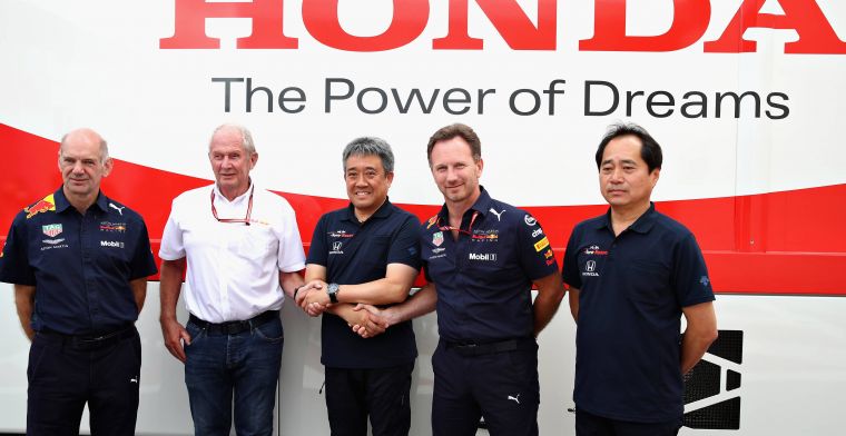 Samenwerking tussen Red Bull en Honda pas sinds afgelopen weekend officieel!