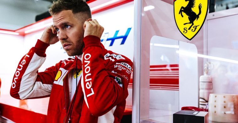 Italiaanse krant: 'Vettel krijgt nog één kans in 2019, anders kan hij vertrekken'