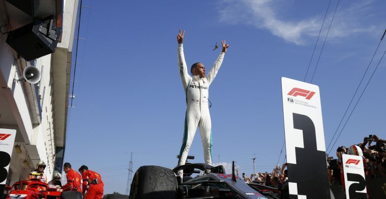 Lewis Hamilton: Records Schumacher verslaan was nooit het plan