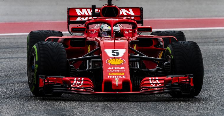 Ferrari gebruikte tóch oude vloer tijdens VT3
