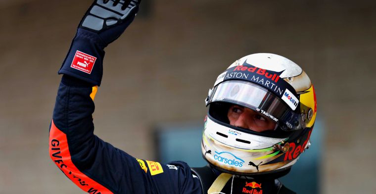 Ricciardo: ''Er mag wel een bedankkaartje naar de stewards''