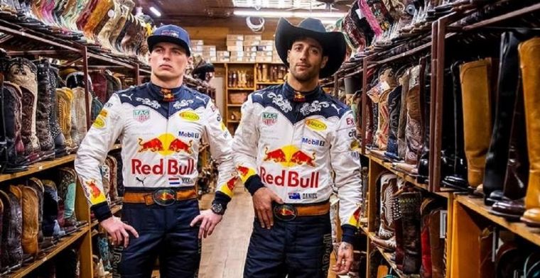 Max Verstappen en Daniel Ricciardo zullen in Austin racen als cowboys!