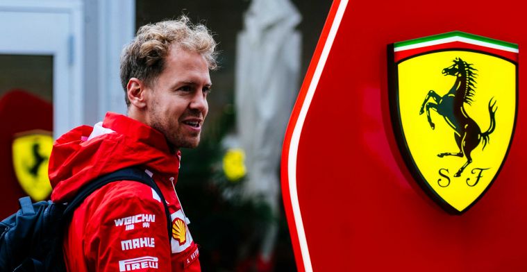 Sebastian Vettel ziet weer vooruitgang bij Ferrari
