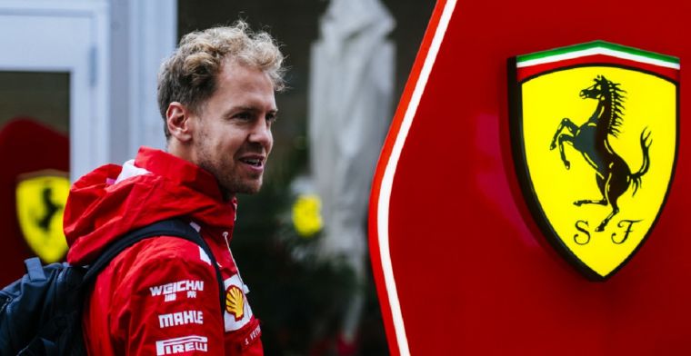 Vettel reageert op uitspraak Hamilton: Dan zijn we een halve seconde sneller!