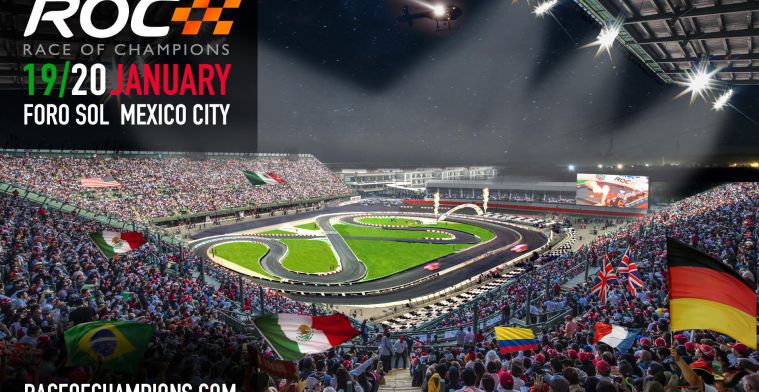 Race of Champions 2019 wordt gehouden in Mexico-Stad!