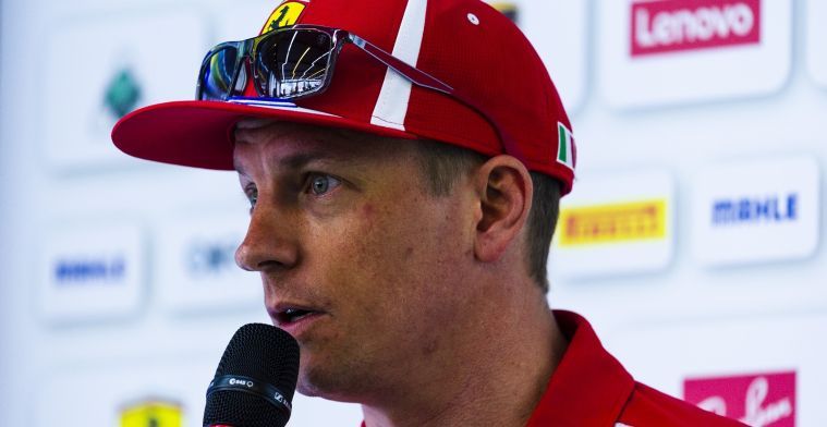 Raikkonen over eerste Formule 1-test: Ik had nog nooit een Grand Prix gezien