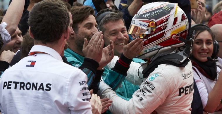 Lewis Hamilton: Ik heb altijd geloofd in het team, de jongens en mijzelf