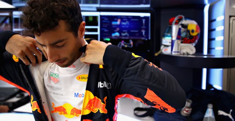Daniel Ricciardo hervindt motivatie: Ik wil jaar bij Red Bull goed afsluiten