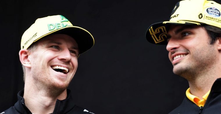 Hulkenberg en Sainz bespreken de GP van Brazilië op ludieke manier