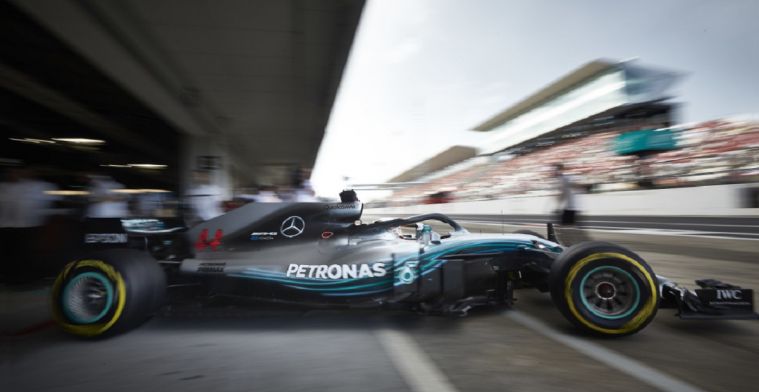 Mercedes wacht niet op uitspraak FIA en laat veelbesproken velgen thuis