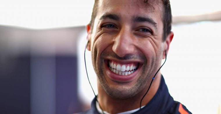 Daniel Ricciardo vindt plek achter Max prima: Gaat deze keer niet om pole