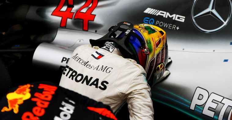 Indrukwekkende jacht van Hamilton op Schumacher