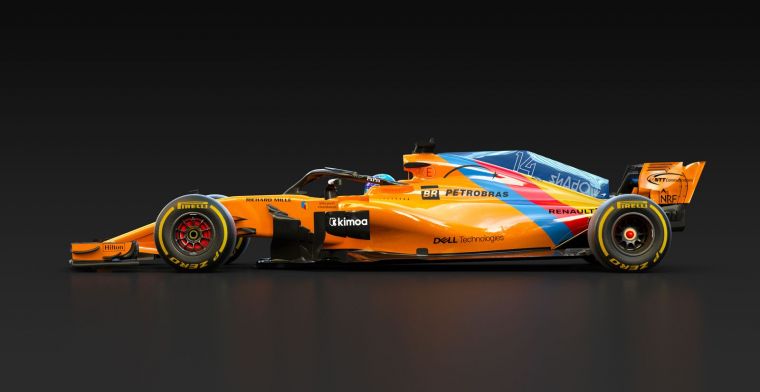 McLaren onthult eenmalige unieke livery ter ere van (vertrekkende) Fernando Alonso