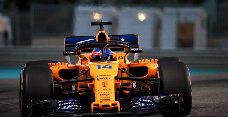 Alonso over afscheidsrace in Abu Dhabi: 'Eerste doel is om de finish te halen'