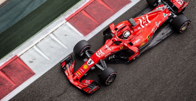 Uitslag eerste testdag Abu Dhabi: Vettel bovenaan, plek vier voor Verstappen